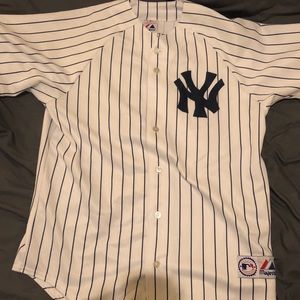 Real Derek Jeter Yankees Jersey